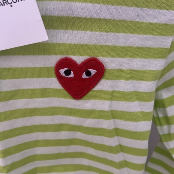 COMME des GARCONS ladies long sleeve t shirt. New with tags. Sz xs - Picture 3 of 5